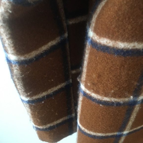 NO LONGER AVAILABLE MANGO Checked Lapel Coat - Picture 9 of 13